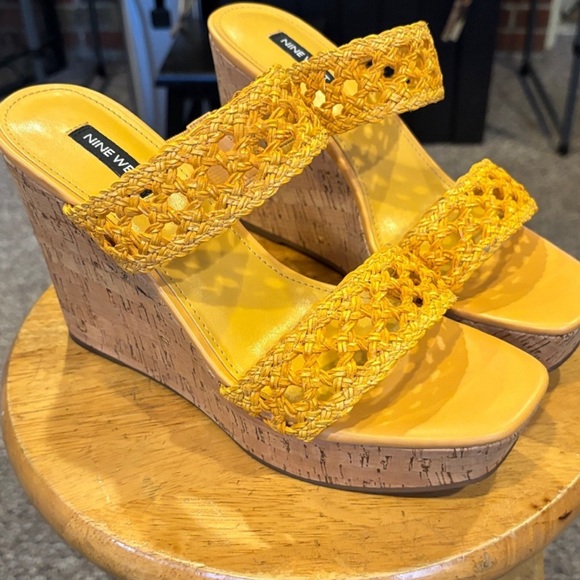 Nine West Shoes - Nine West Woven Wedge Sandal